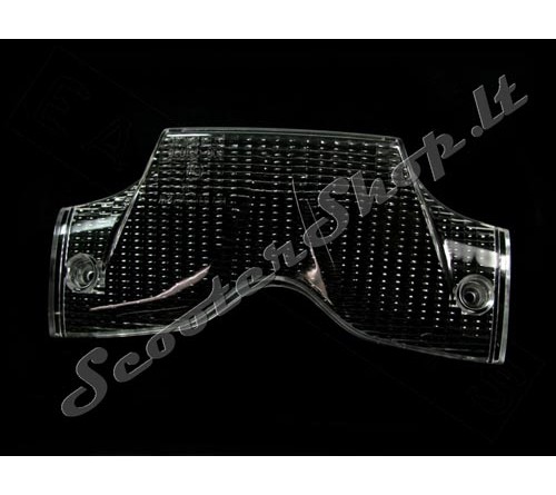 Runner FL galinis stiklas baltas