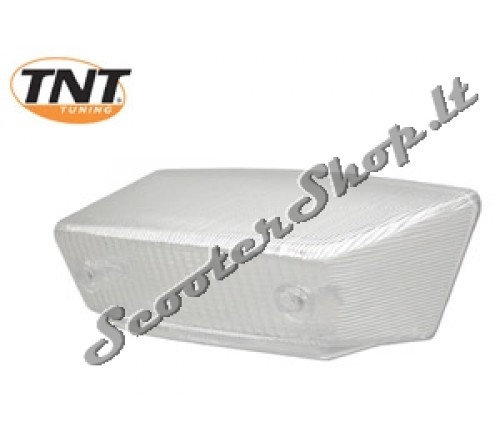 Slider galinės lempos stiklas baltas
